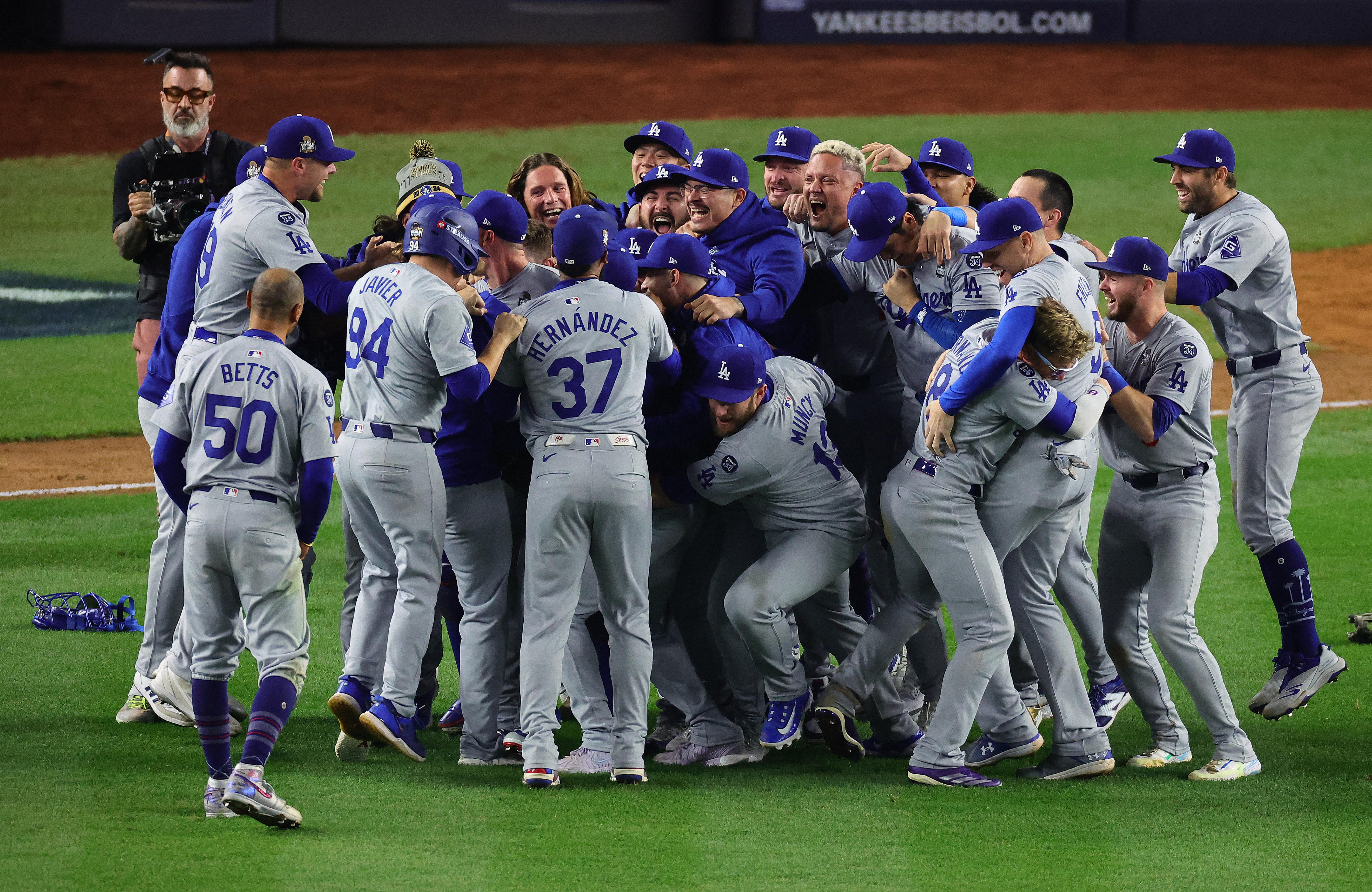 ¡Los Dodgers, campeones! Sentenciaron a los Yankees y ganaron la Serie Mundial