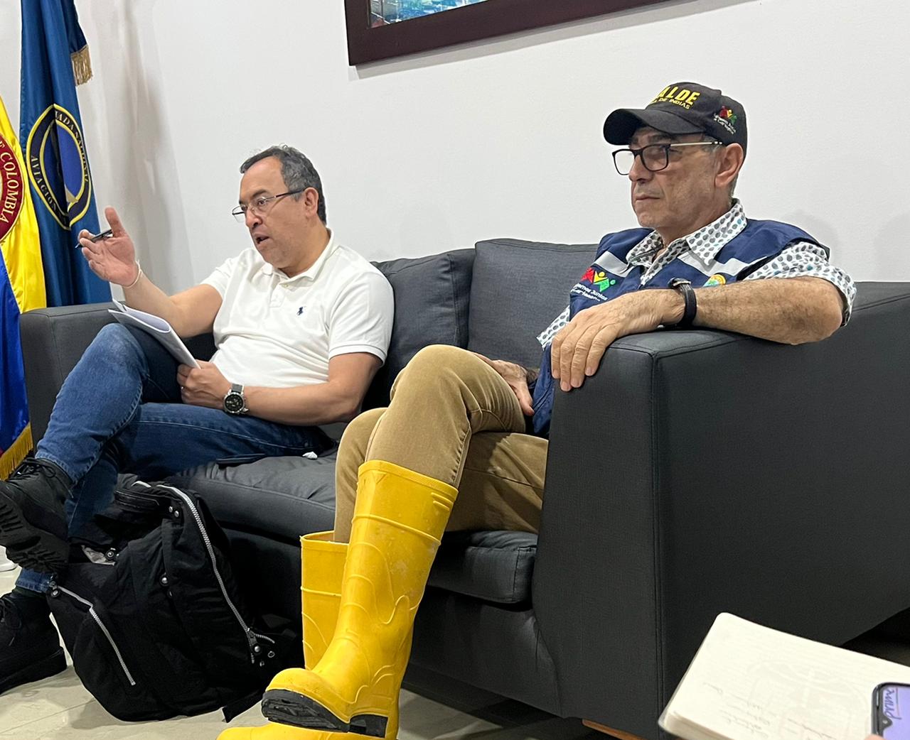 Mininterior instaló PMU en Bolívar para atender emergencias por ola invernal