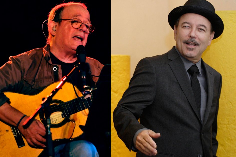 Silvio Rodríguez y Rubén Blades.