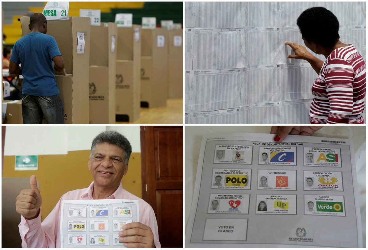 [FOTOS] Cartagena eligió alcalde con casi el 80 % de abstención
