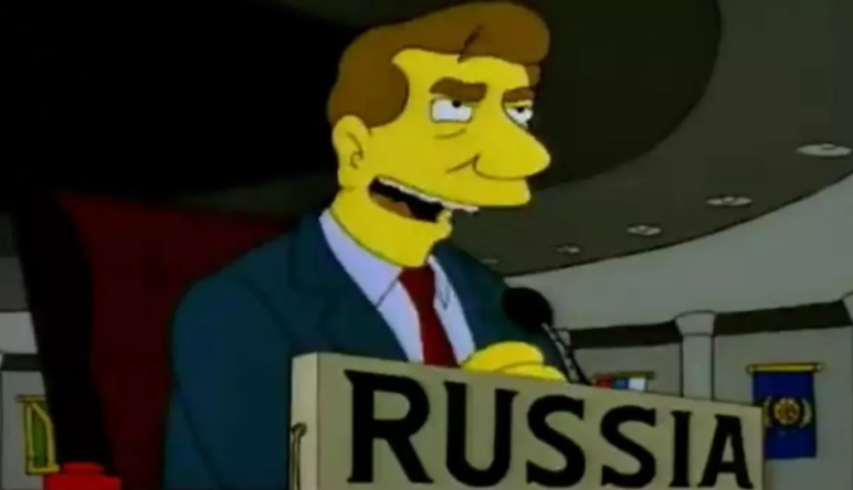 ¿”Los Simpson” predijeron el conflicto entre Rusia y Ucrania?