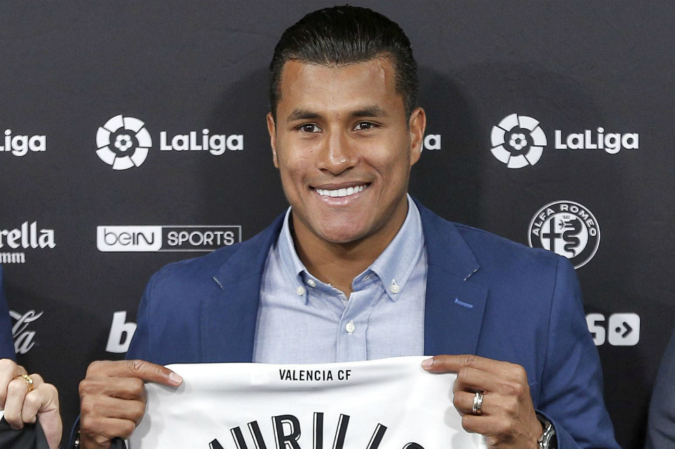 Jeison Murillo, convocado en el Valencia para juego ante Real Madrid