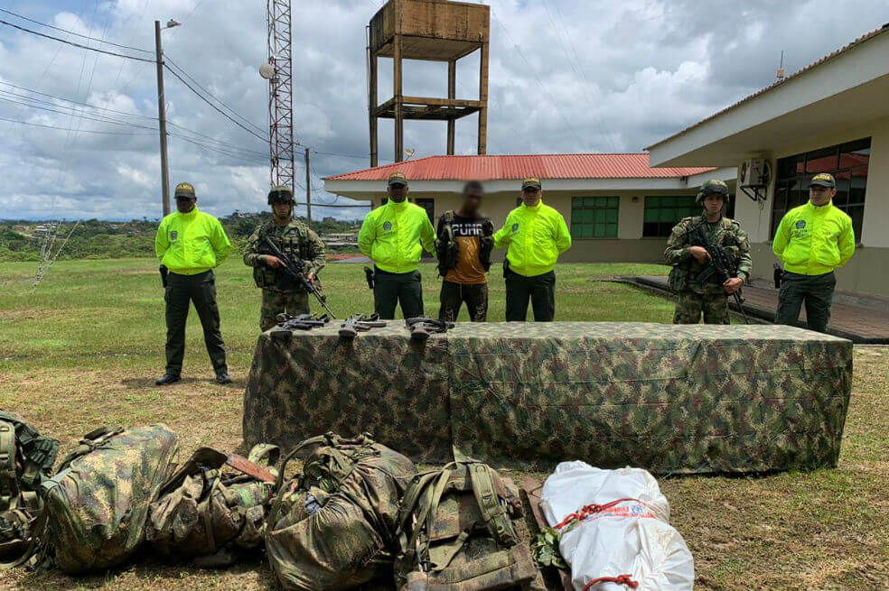 Capturan a alias «Terry», presunto jefe del Clan del Golfo en el occidente de Antioquia