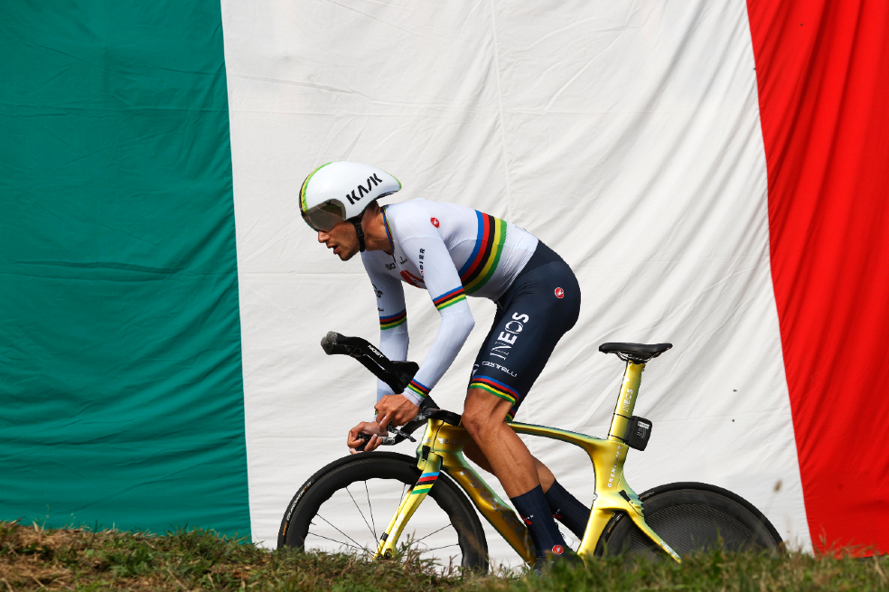 Filippo Ganna competiría en Colombia en la Copa de Naciones de Pista