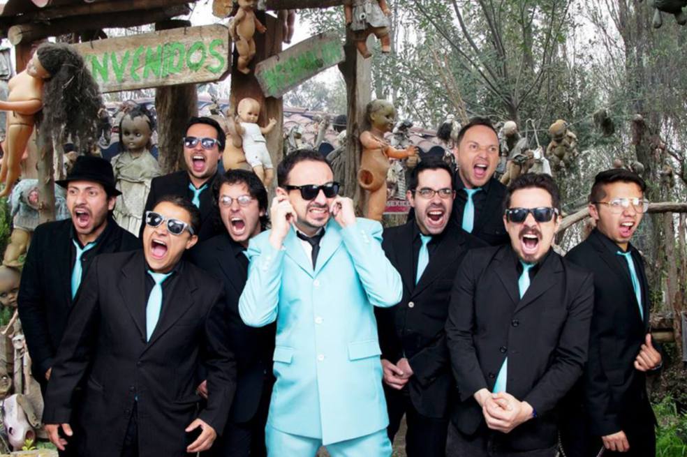 Los integrantes de la banda bogotana Los Elefantes están grabando su nueva producción discográfica. / Cortesía