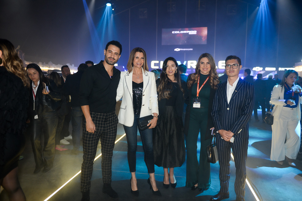 Famosos que brillaron en el lanzamiento de la nueva línea de vehículos Chevrolet