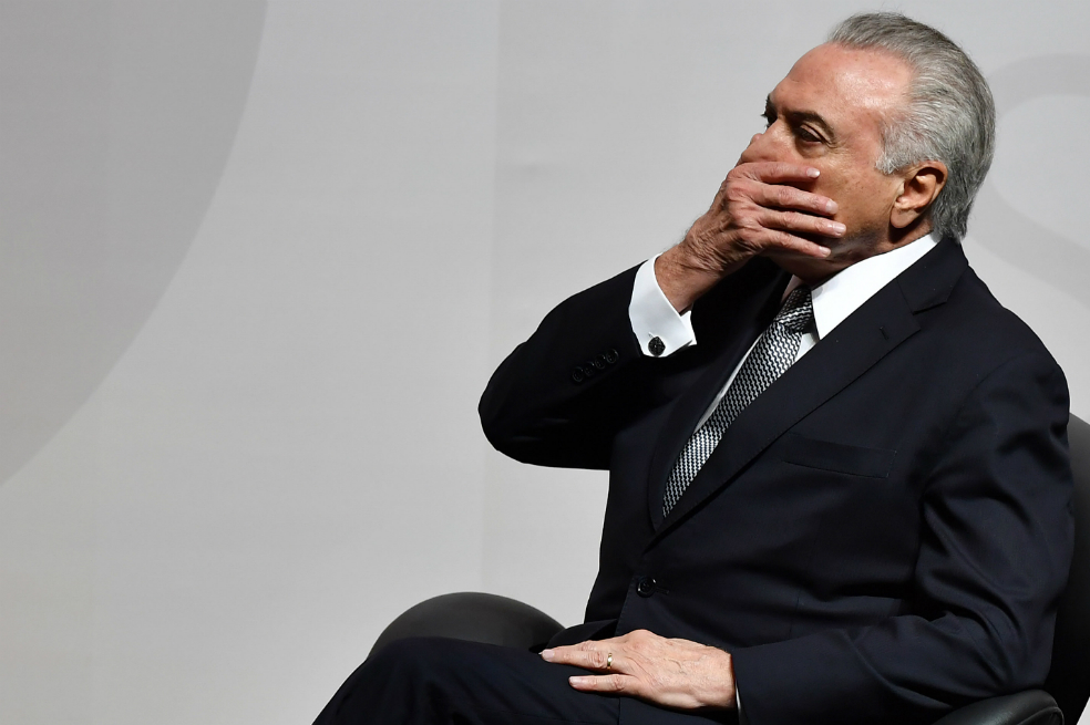 Fiscalía acusa a Temer por obstrucción a la Justicia y asociación ilícita