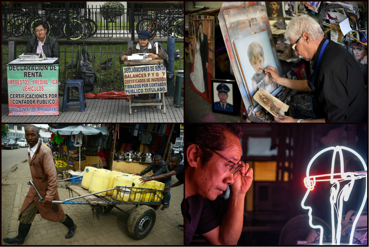Galería: trabajos en vía de extinción alrededor del mundo