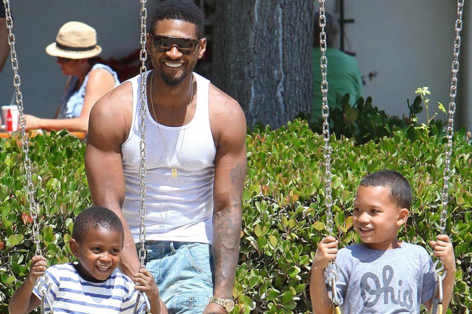 Usher es demandado por la exniñera de sus hijos