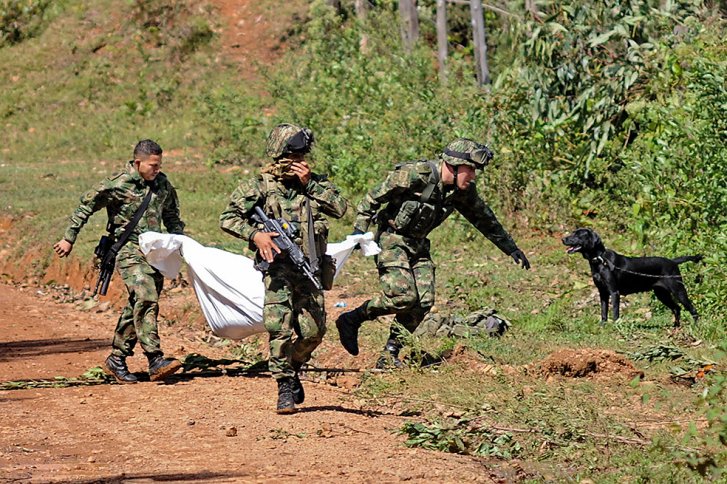 Medicina Legal entregó los cuerpos de 11 militares asesinados por Farc en Cauca