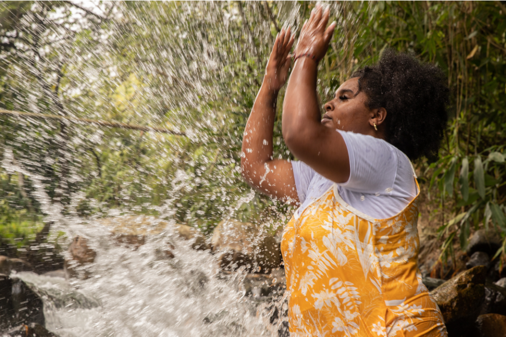 Carolina Mosquera, lideresa social de la vereda Lomitas, de Santander de Quilichao (Cauca). /  Juan Acosta