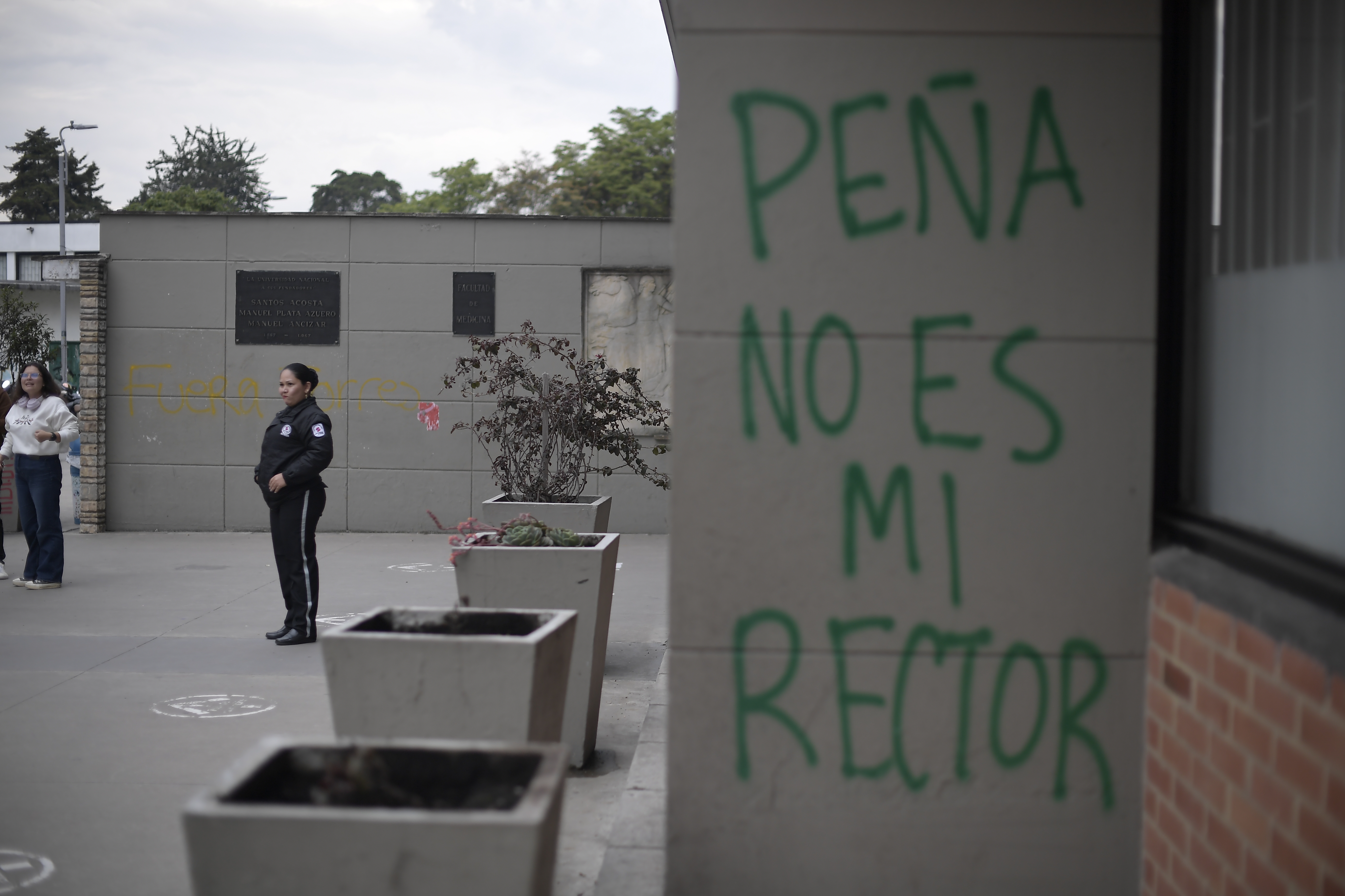 Protestas en la Universidad Nacional por la polémica con el nuevo rector del campus