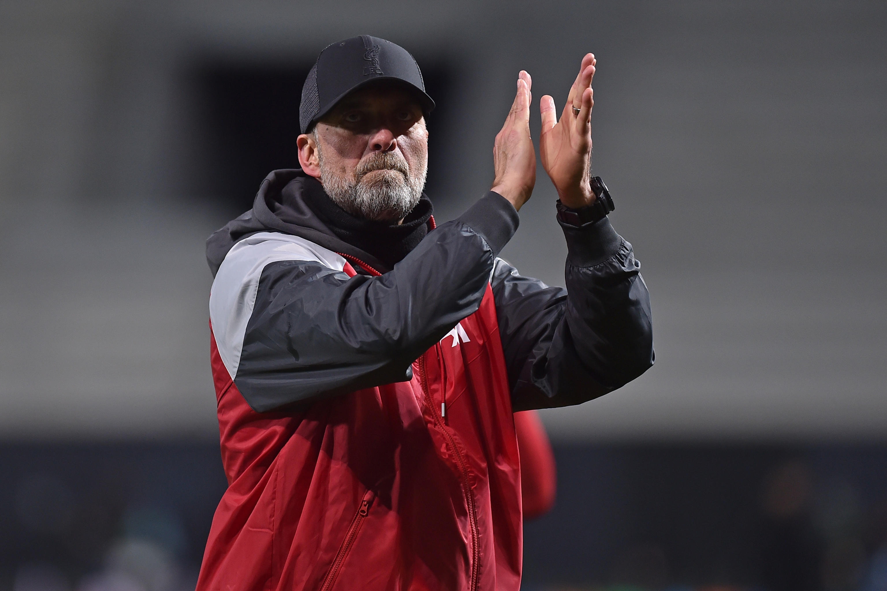Bergamo (Italy), 18/04/2024.- Liverpool's coach Juergen Klopp after the UEFA Europa League quarterfinal 2nd leg soccer match between Atalanta BC and Liverpool FC at the Bergamo Stadium in Bergamo, Italy, 18 April 2024. (Italia) EFE/EPA/MICHELE MARAVIGLIA