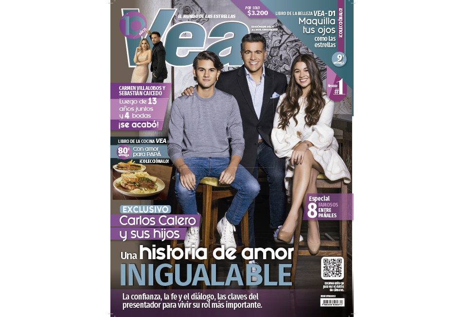 Detrás de cámaras: Carlos Calero y sus hijos ¡Una historia de amor inigualable!