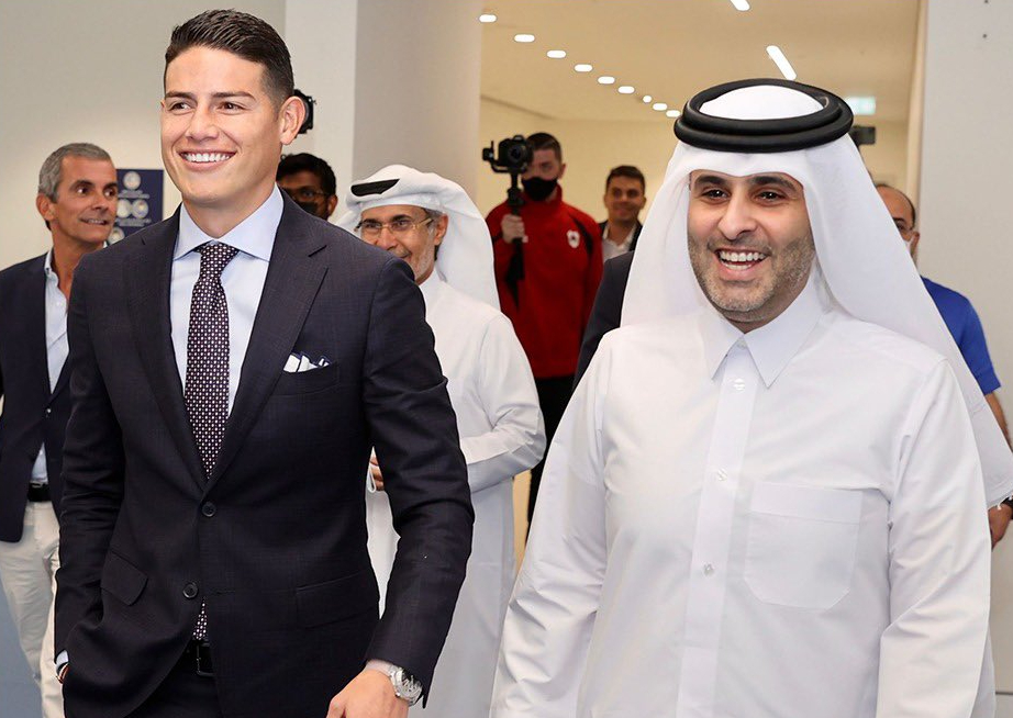 James Rodríguez en el Al-Rayyan: “Lo más importante es que voy a poder jugar”