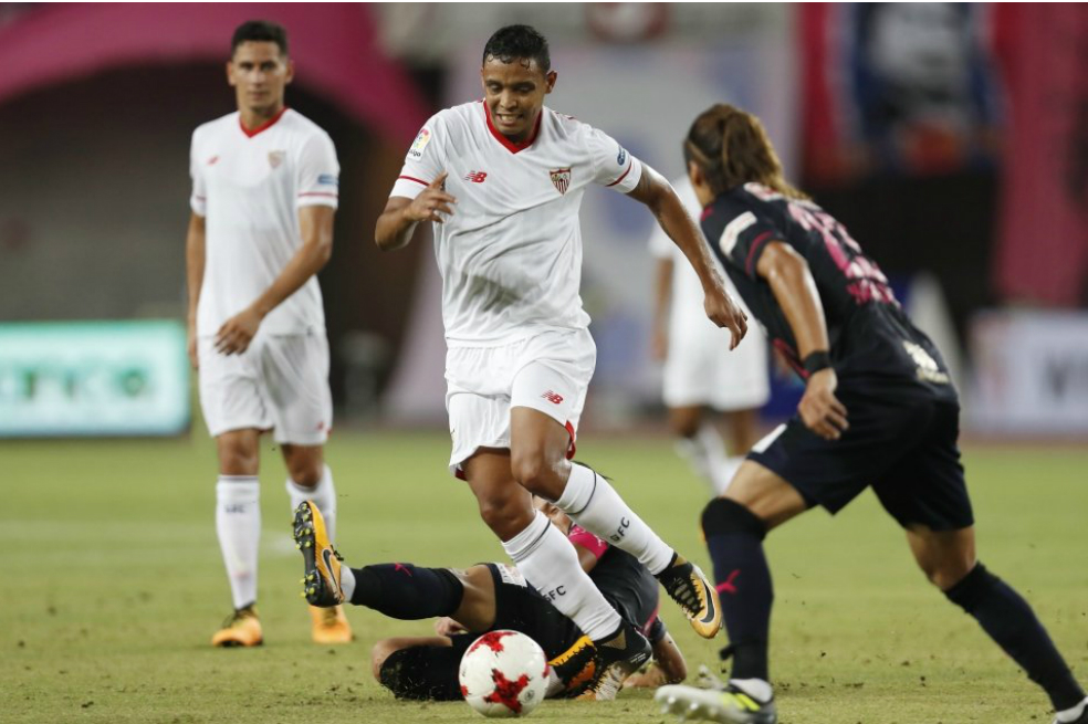Luis Muriel, a la expectativa de su primer derbi ante el Real Betis