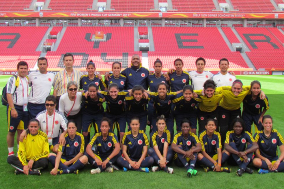 El plantel completo de la selección de Colombia que jugó el Mundial de Alemania en 2011.