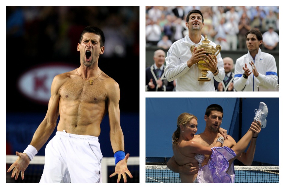 Las mejores imágenes de Novak Djokovic, genio y figura