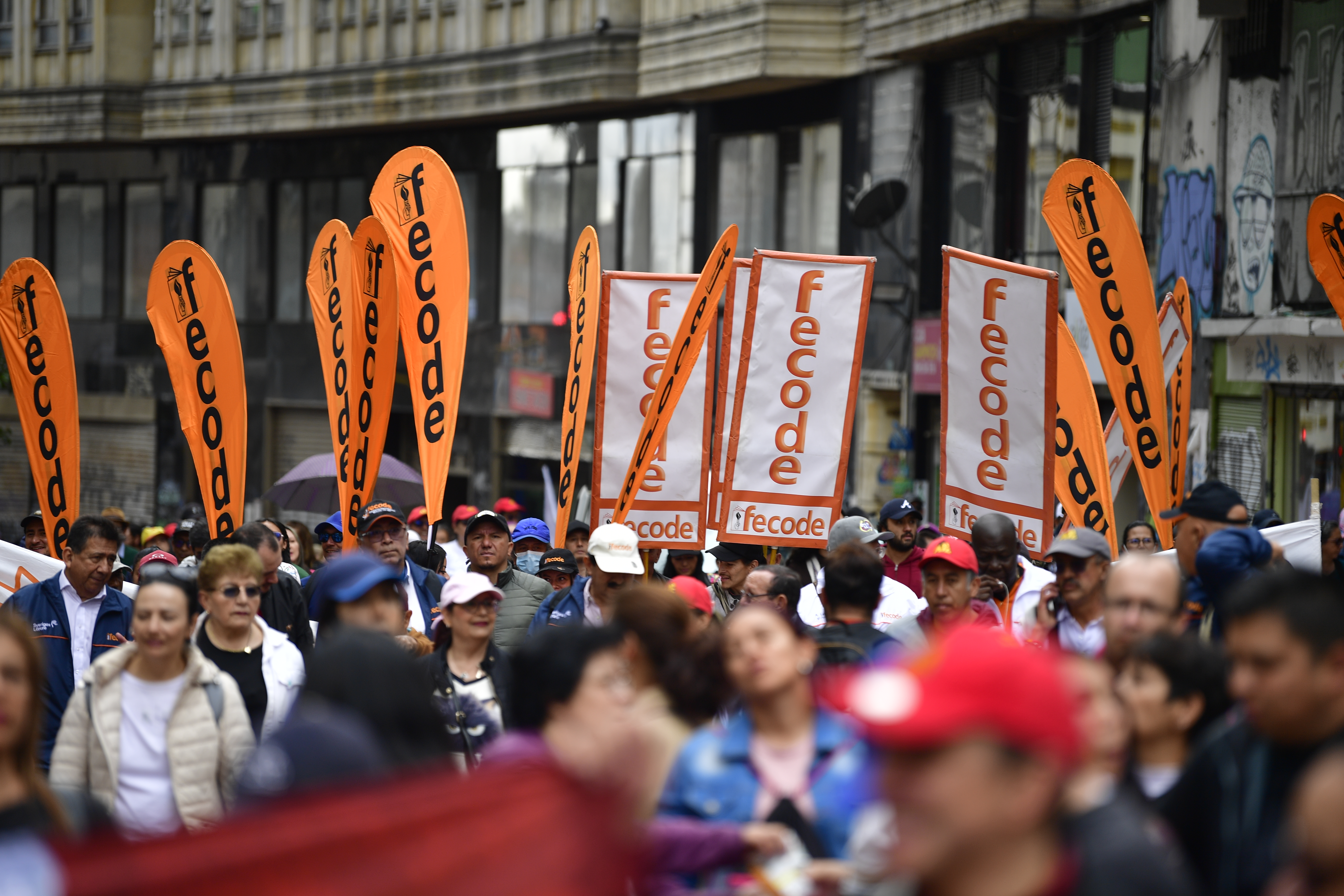 Paro de maestros por la defensa de la Educación Publica