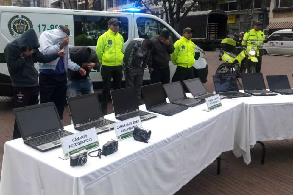 Desmantelan banda señalada de hurtar elementos tecnológicos en eventos y centros comerciales