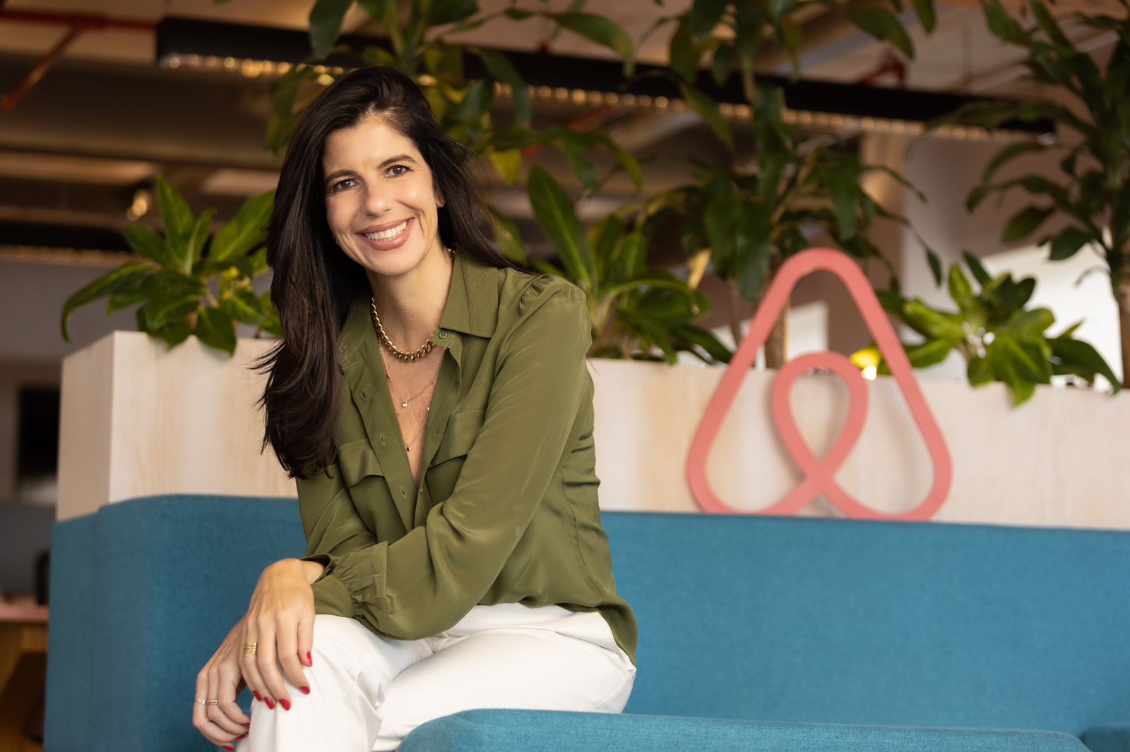 Fiamma Zarife, directora general de Airbnb en América Latina.
