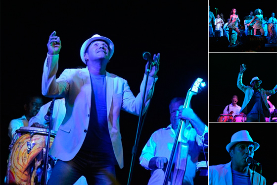 Checo Acosta no pudo culminar su concierto en Soledad