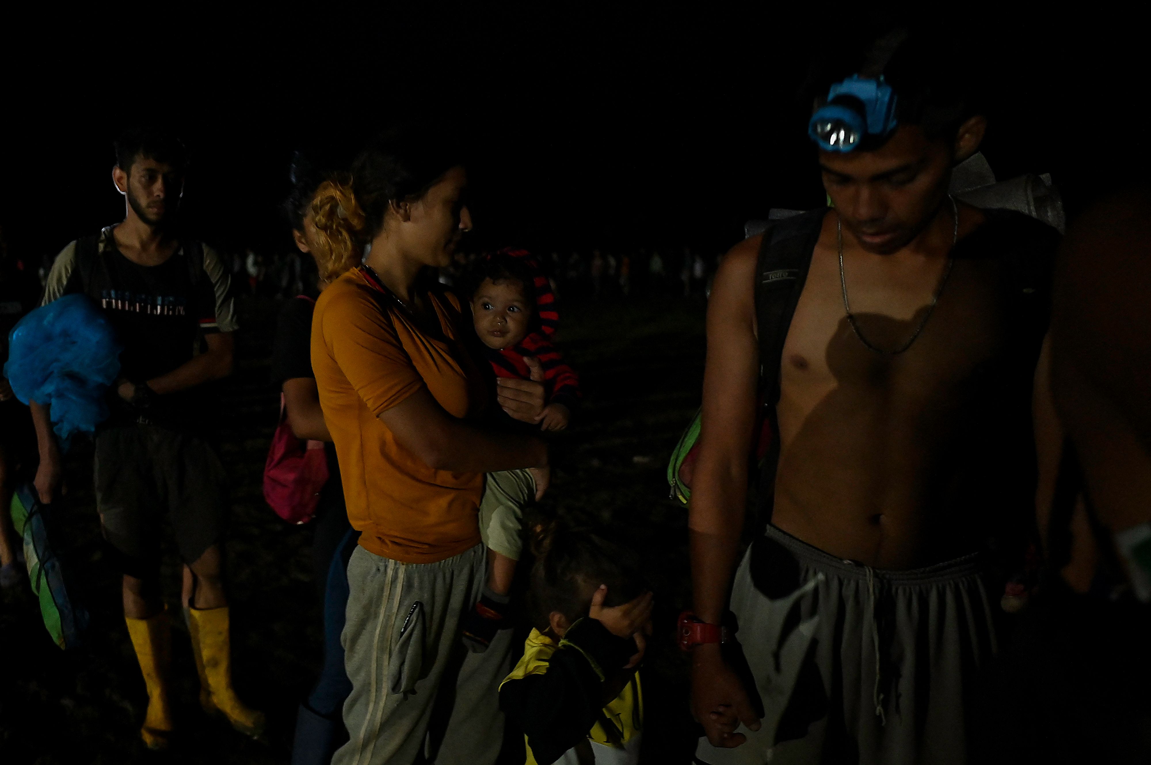 Niños Migrantes en el Darién
