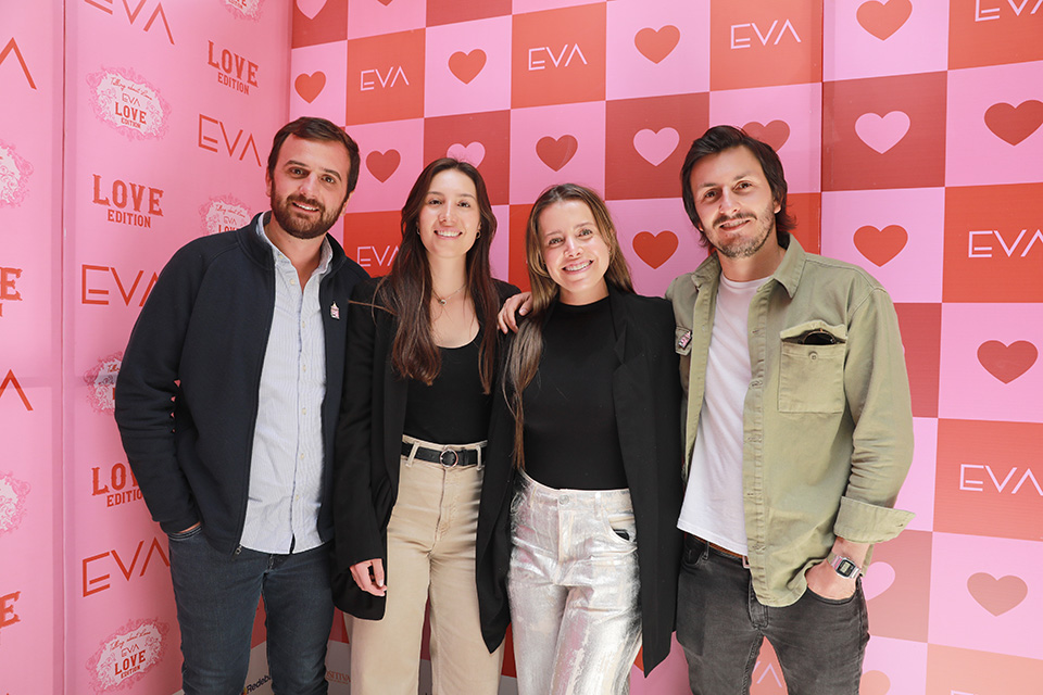 Rafael Barriga, María José Cortés, Ana María Cepeda y Jorge Andrade