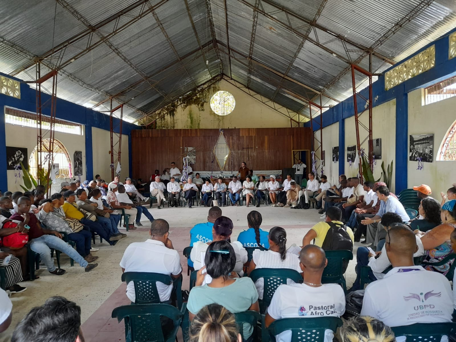 Bojayá: conversación con miembros del Sistema Integral de Paz, mayo 2 de 2022.