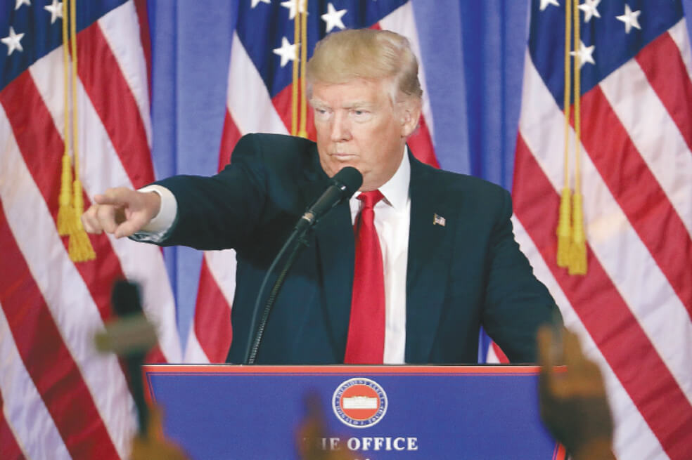 Donald  Trump: «Tengo derecho absoluto a investigar la corrupción»