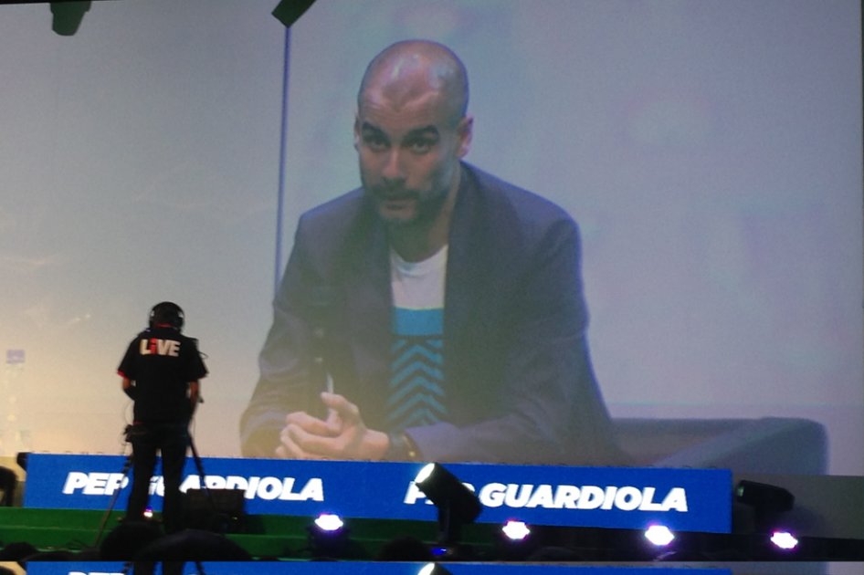 Pep Guardiola: «La pelota ha sido la razón de todo»