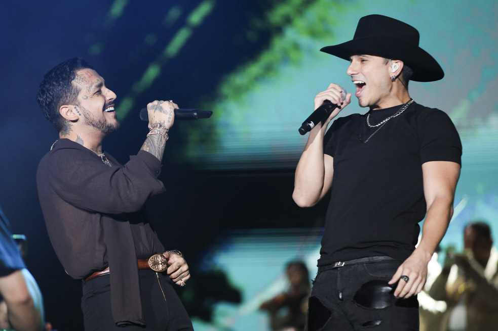 Christian Nodal y Pipe Bueno