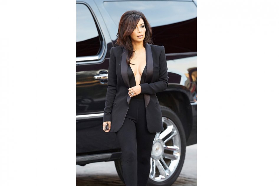 Kim Kardashian West.