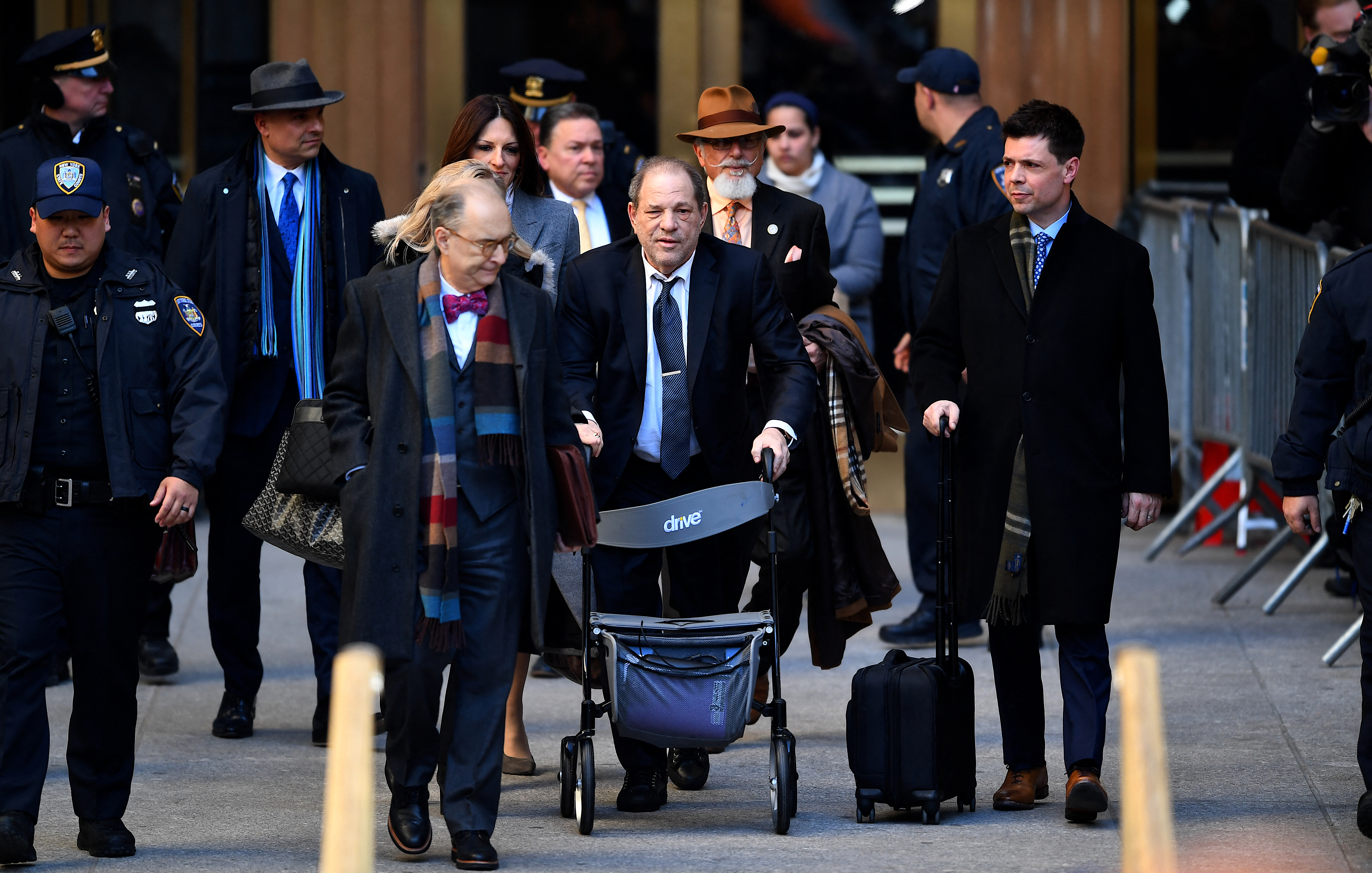 Los hitos del escándalo del magnate del cine Harvey Weinstein