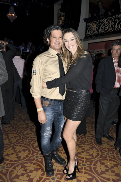 Carlos Vives y Claudia Elena Vásquez