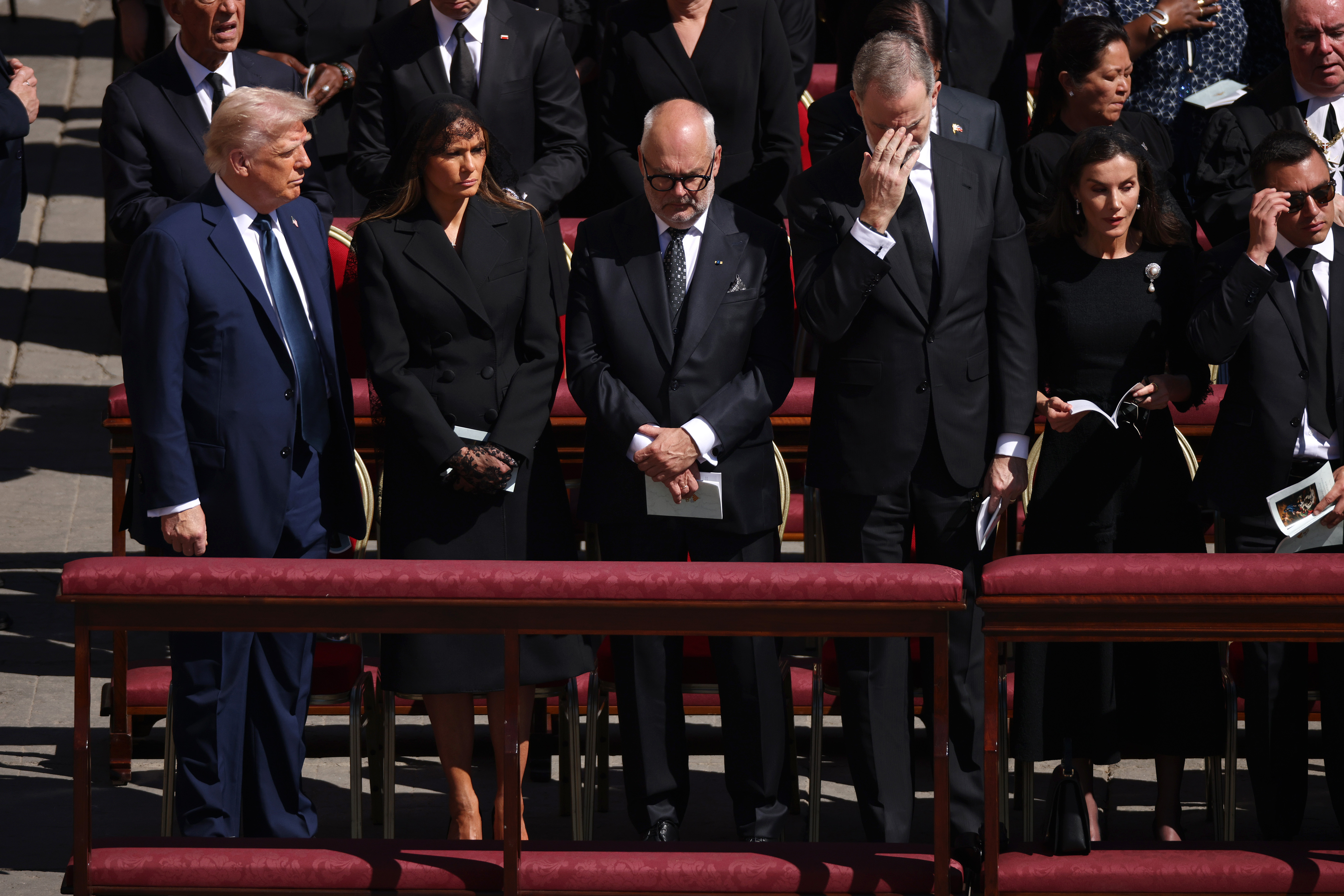 Funeral papa Francisco, asistententes
