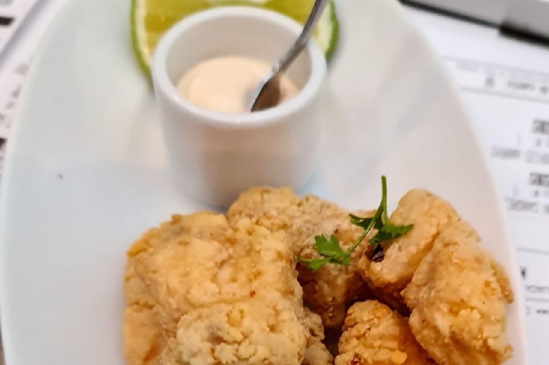 Receta para preparar falsa tempura de pescado