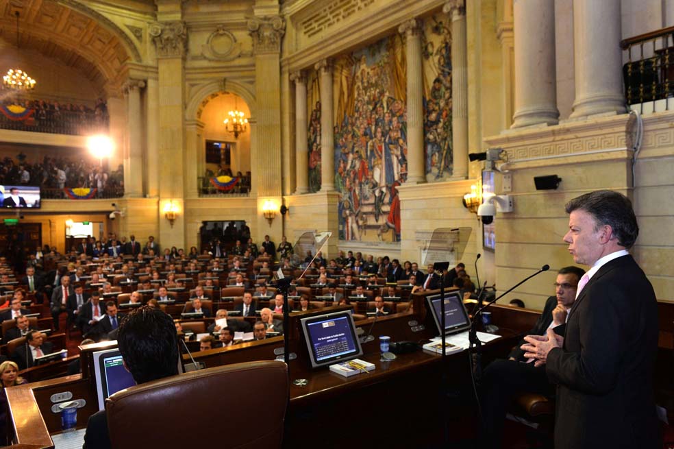 De bancadas, las presidenciales y la paz