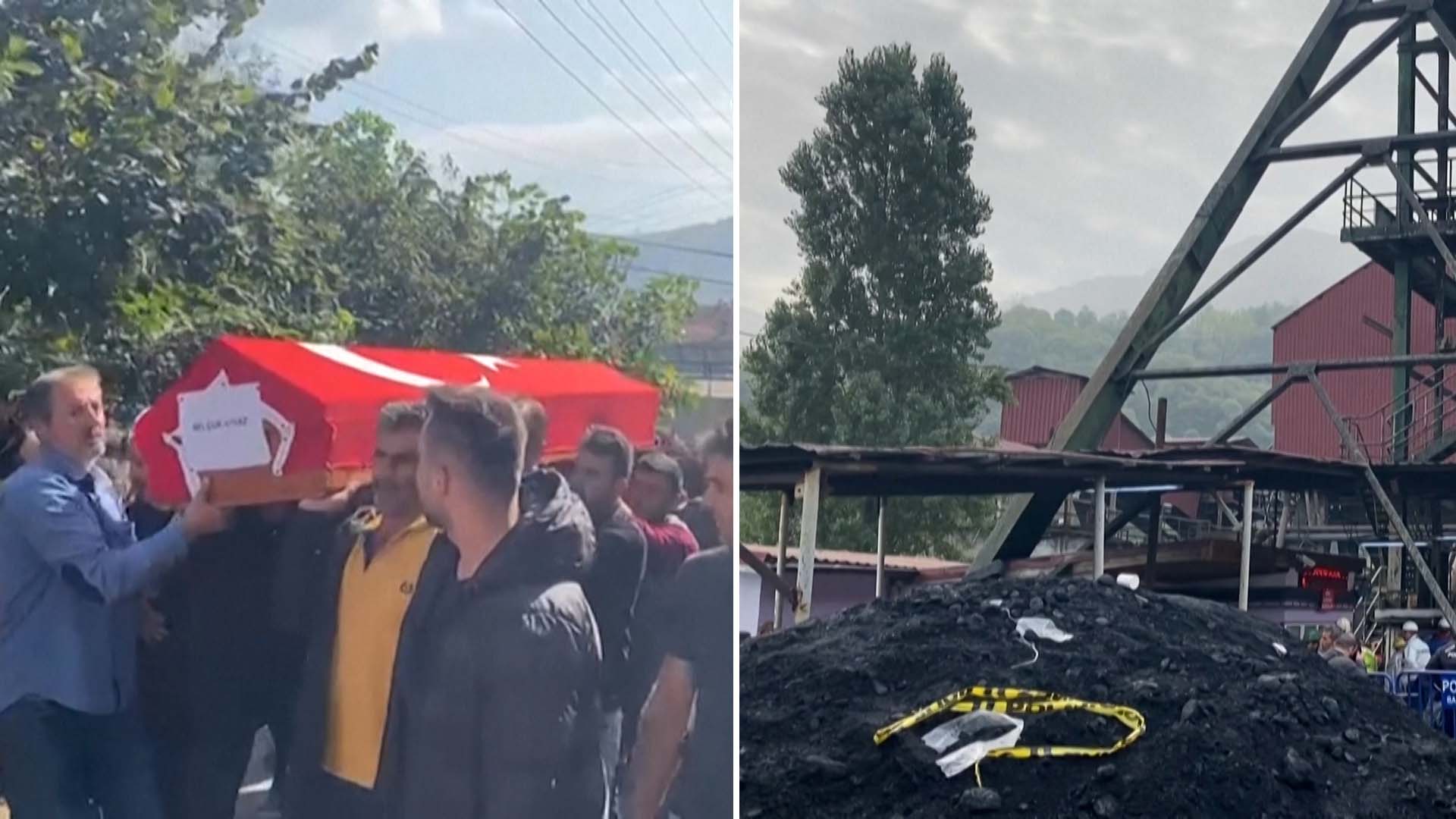 Explosión en una mina de carbón deja 41 muertos en Turquía