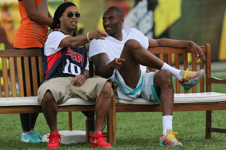 Kobe Bryant y Ronaldinho