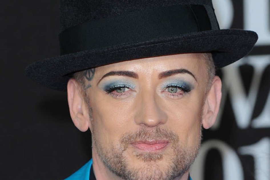 El cantante Boy George.