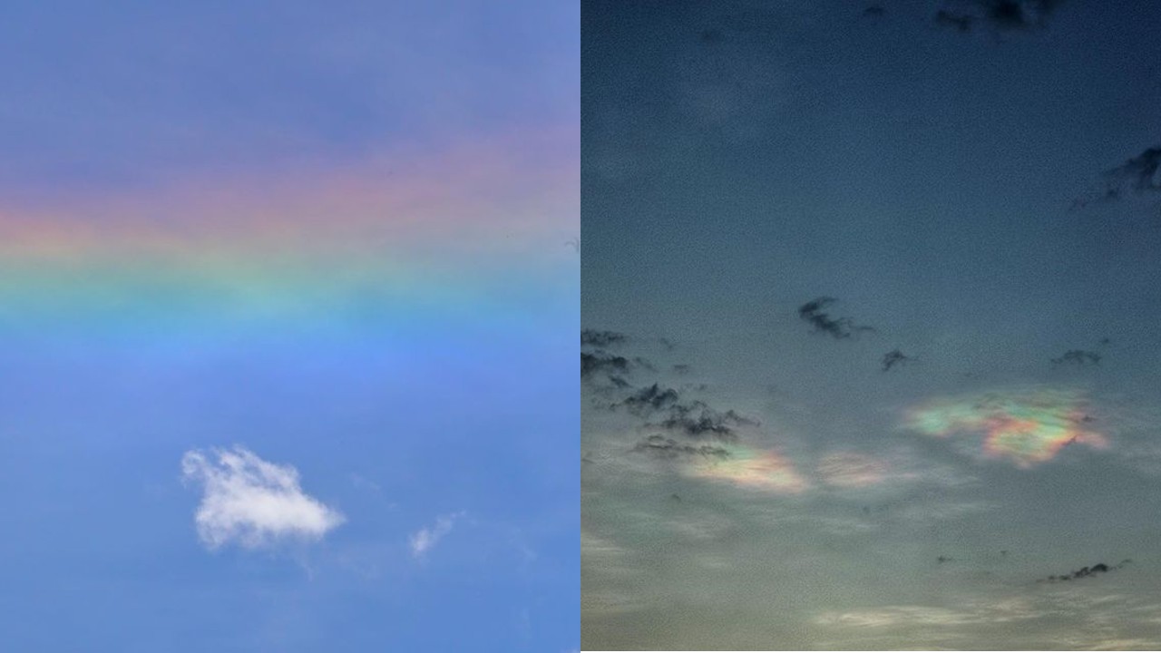 ¿Qué son las nubes de colores que se han visto en Medellín en los últimos días?
