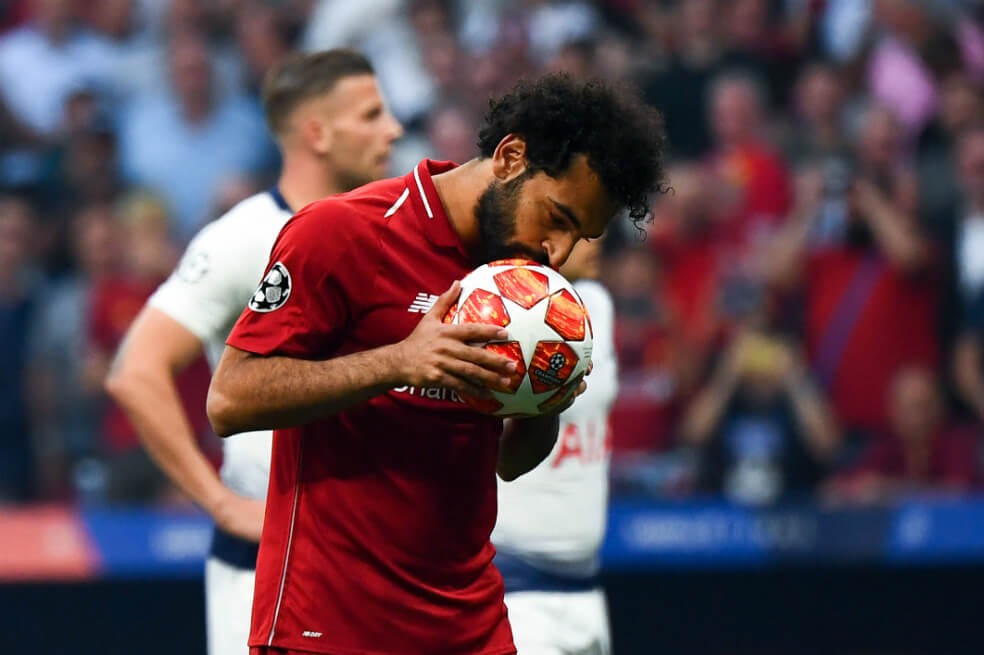 Salah firma el segundo gol más rápido en una final de Champions