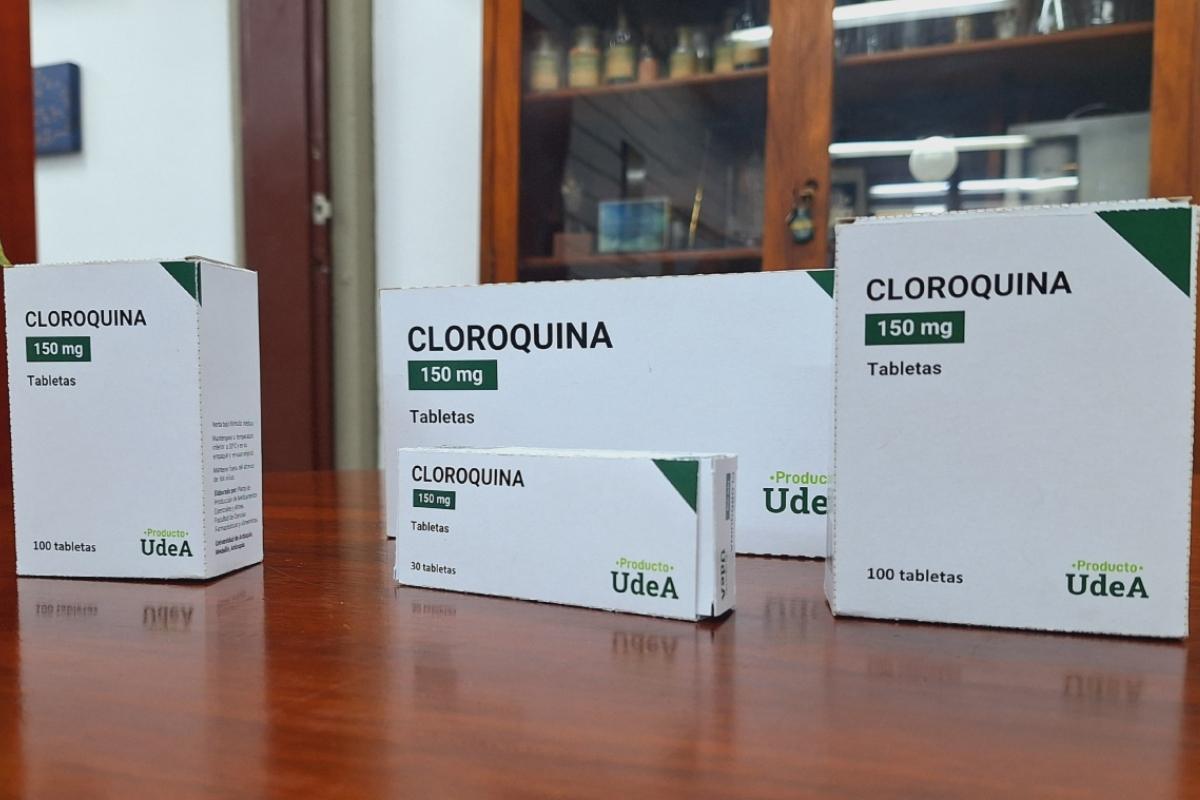 Por primera vez, un lote de medicinas para la malaria fabricado en la UdeA llega a la OPS