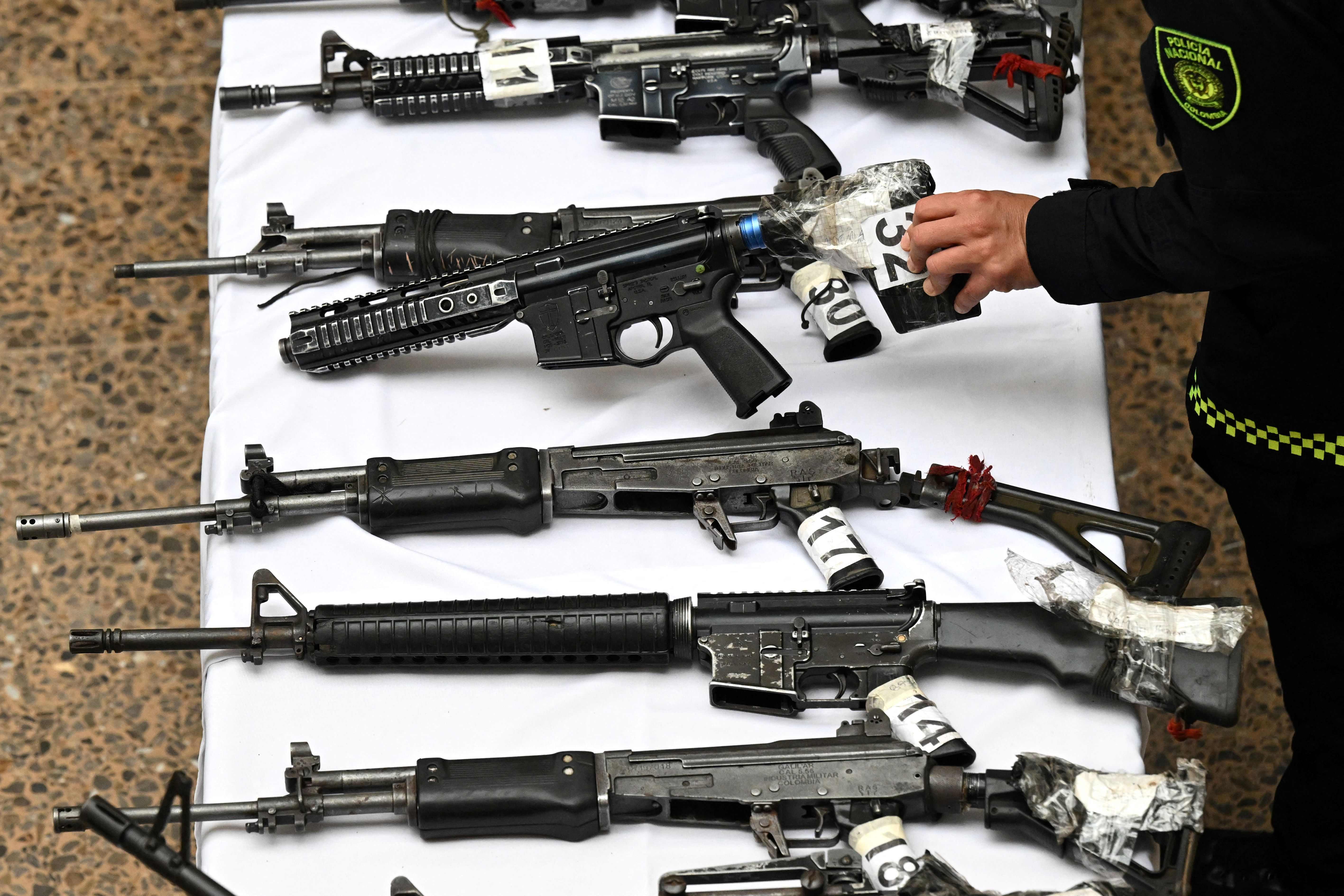La radiografía del tráfico ilegal de armas en Colombia