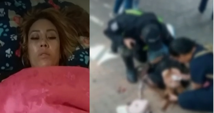 Habla mujer que cayó en hueco de un puente peatonal, tiene múltiples fracturas