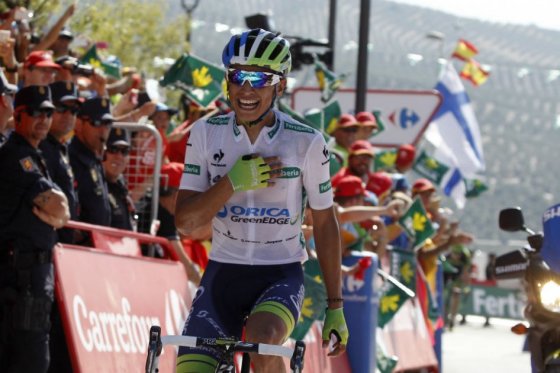 Esteban Chaves renovó con el Orica hasta 2018