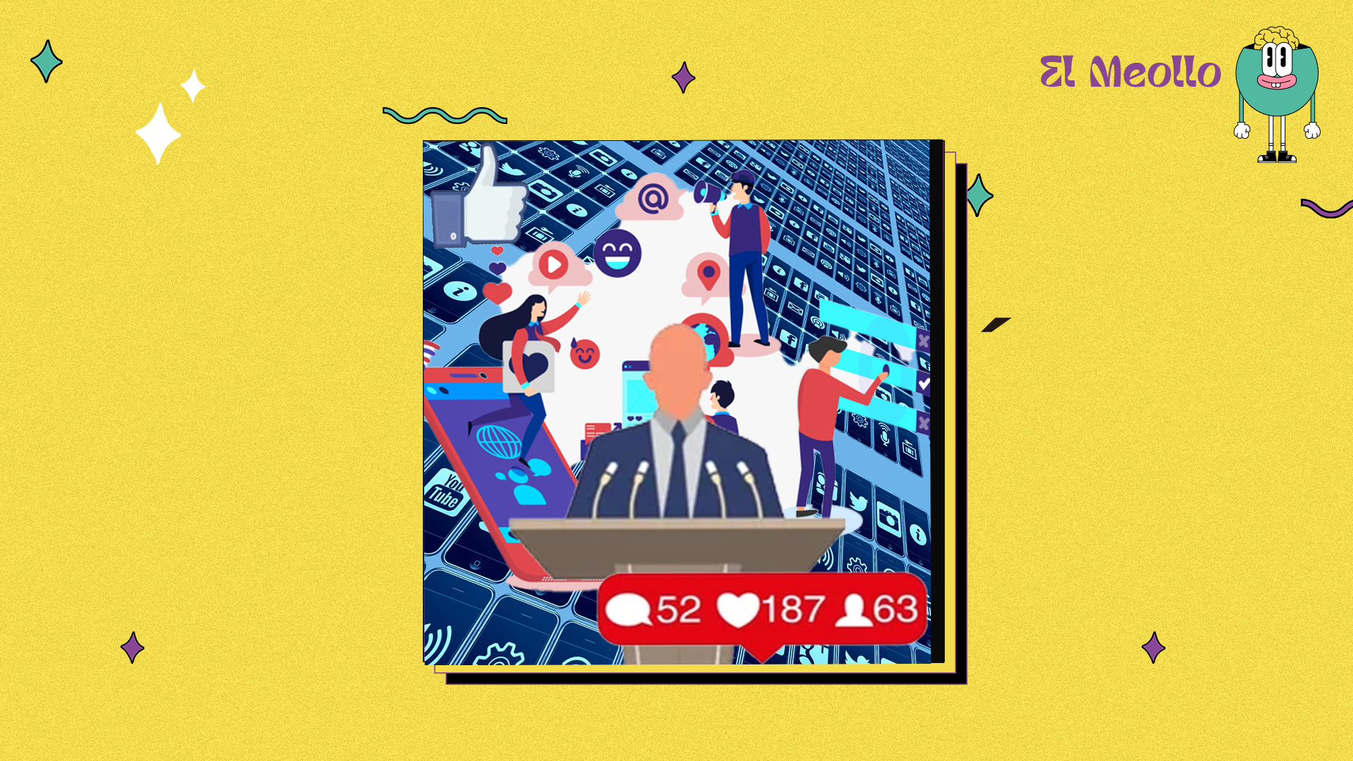 El festín de la propaganda política en redes sociales