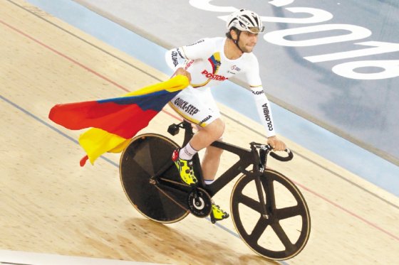 Fernando Gaviria representará a Colombia en el ómnium en los Juegos Olímpicos. Foto: EFE