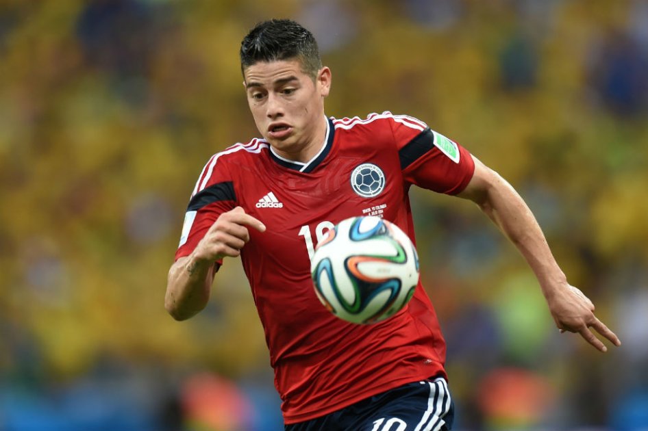 James Rodríguez es figura del Mundial Brasil 2014